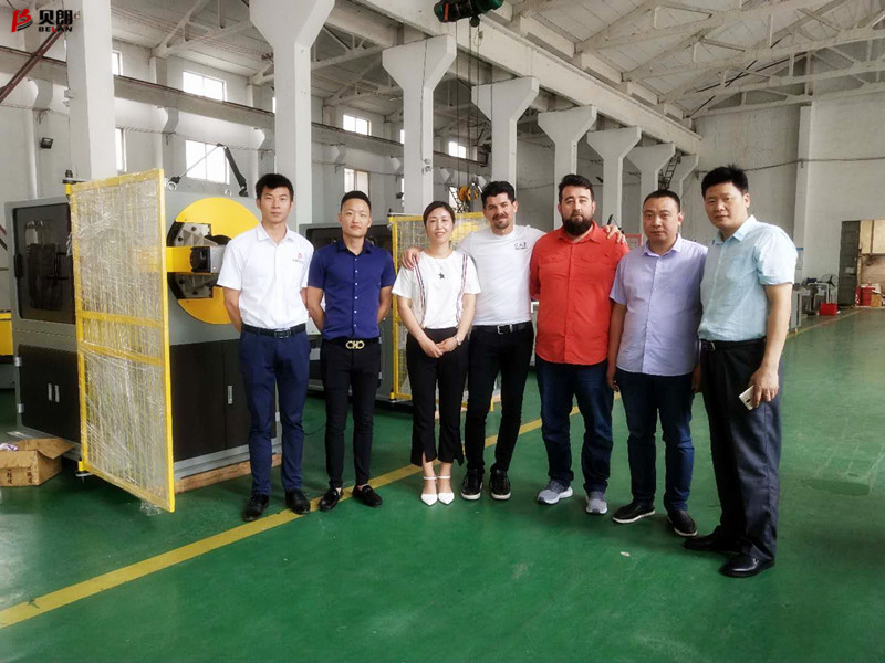 聽說，貝朗數(shù)控彎線機廠家來了外國客戶參觀？