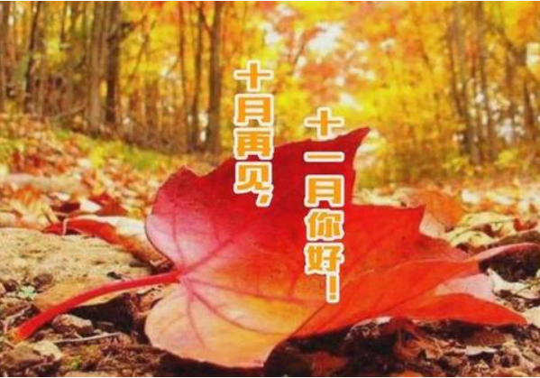 十月再見，十一月你好